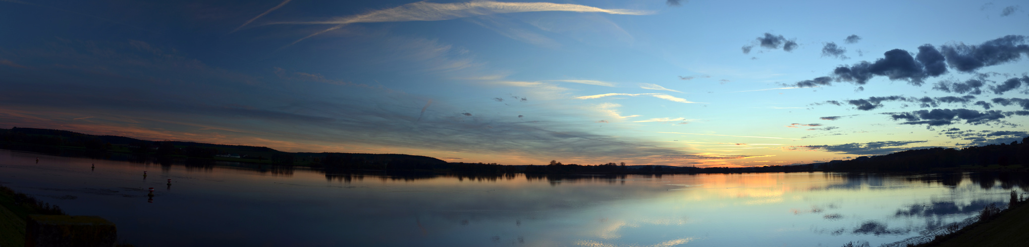 Sonnenuntergang am See