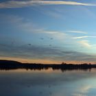 Sonnenuntergang am See