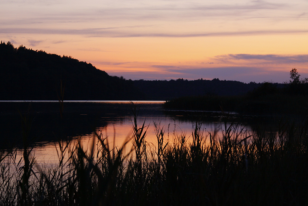 Sonnenuntergang am See