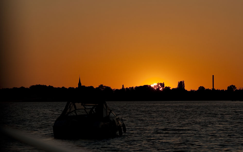 Sonnenuntergang am See