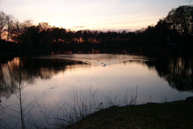 Sonnenuntergang am See