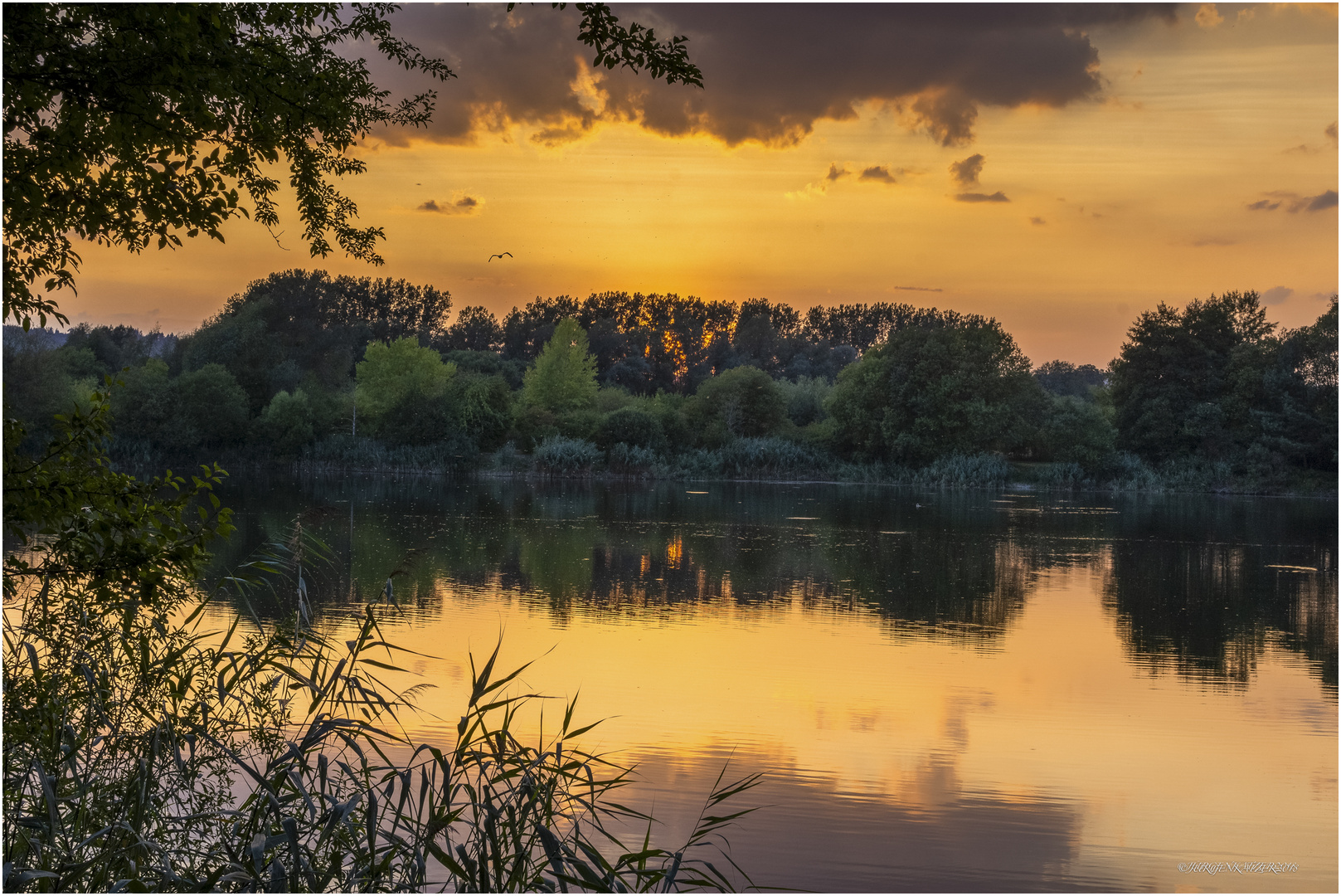 Sonnenuntergang am See