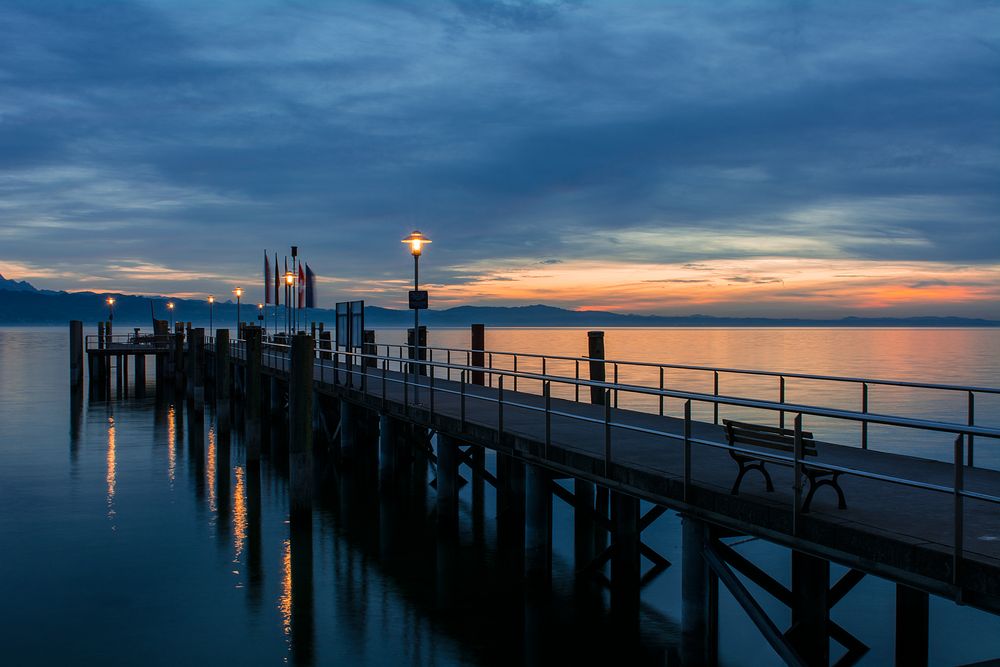 Sonnenuntergang am See