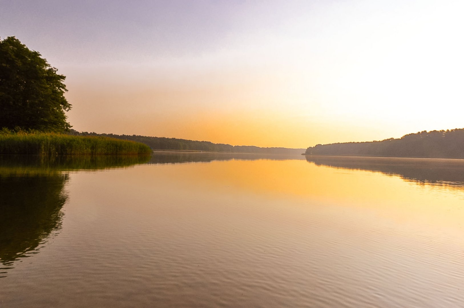 Sonnenuntergang am See