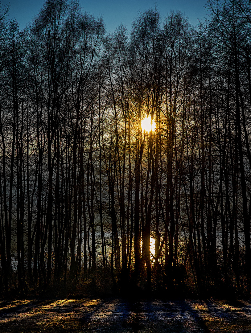 Sonnenuntergang am See
