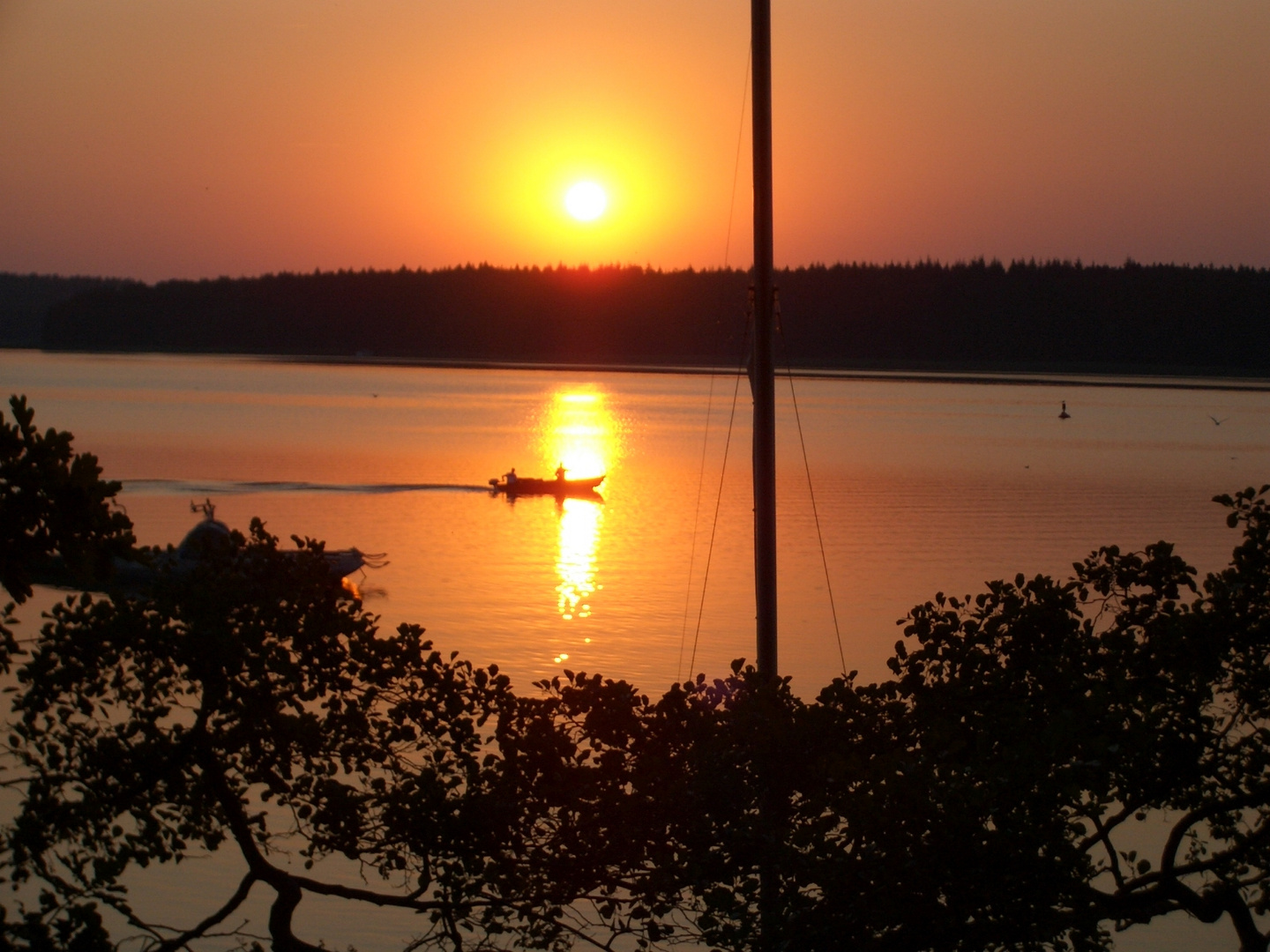 Sonnenuntergang am See