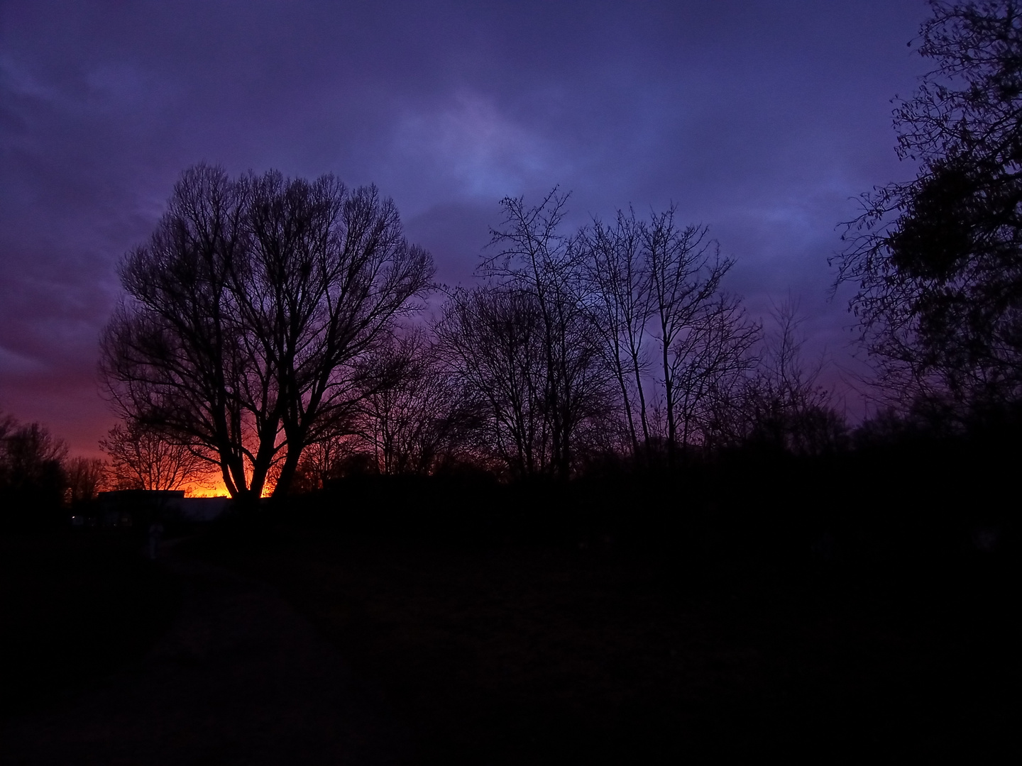 Sonnenuntergang am See