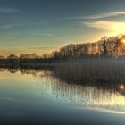 Sonnenuntergang am See