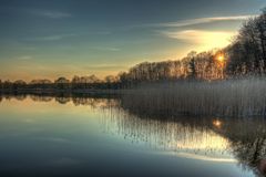 Sonnenuntergang am See