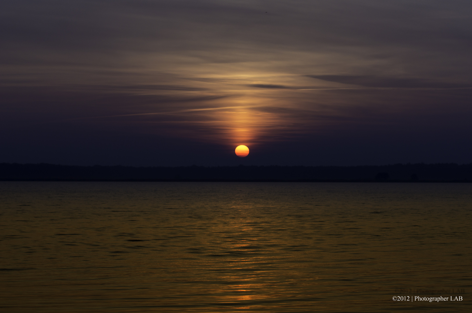 Sonnenuntergang am See