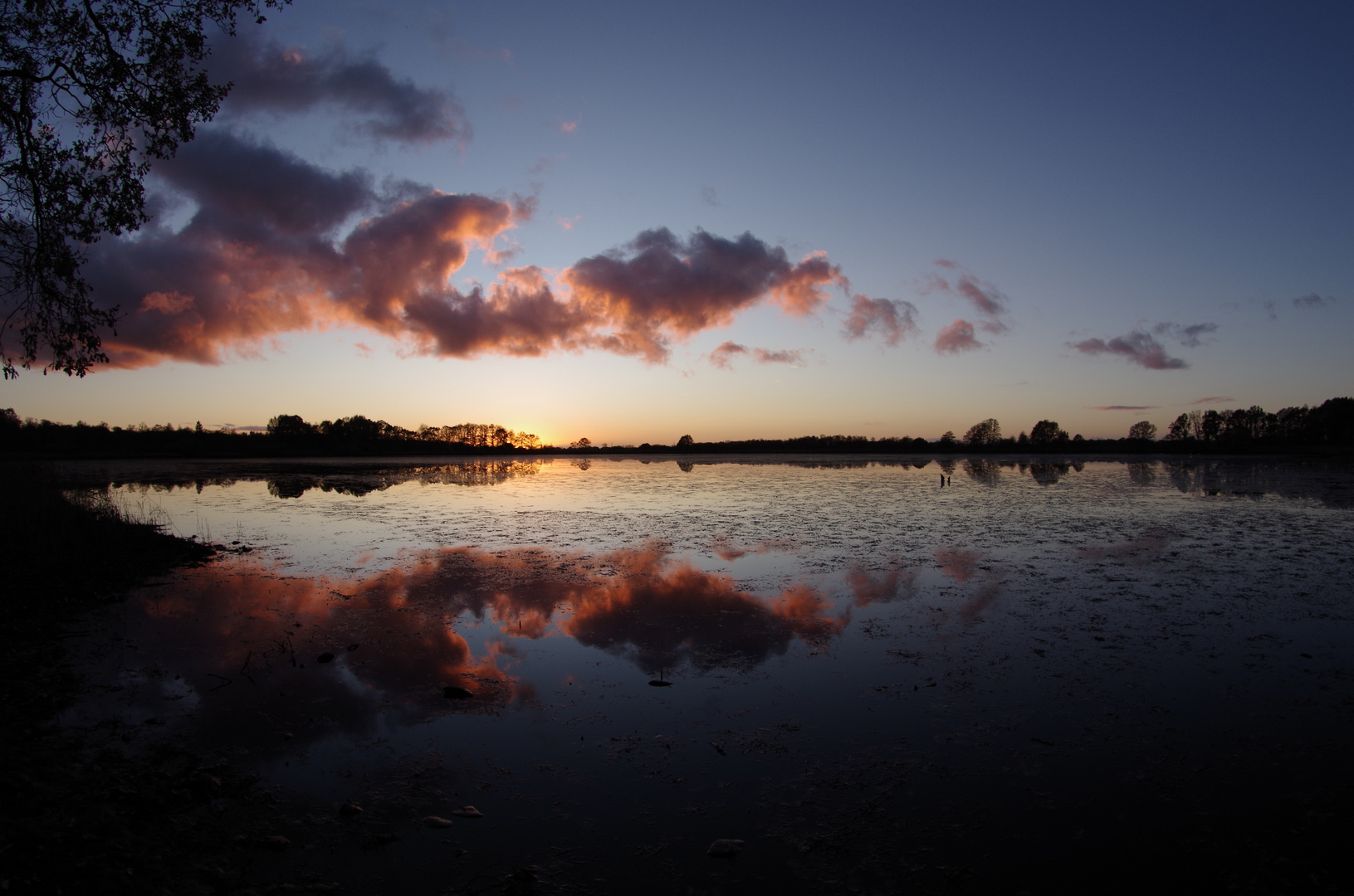 Sonnenuntergang am See