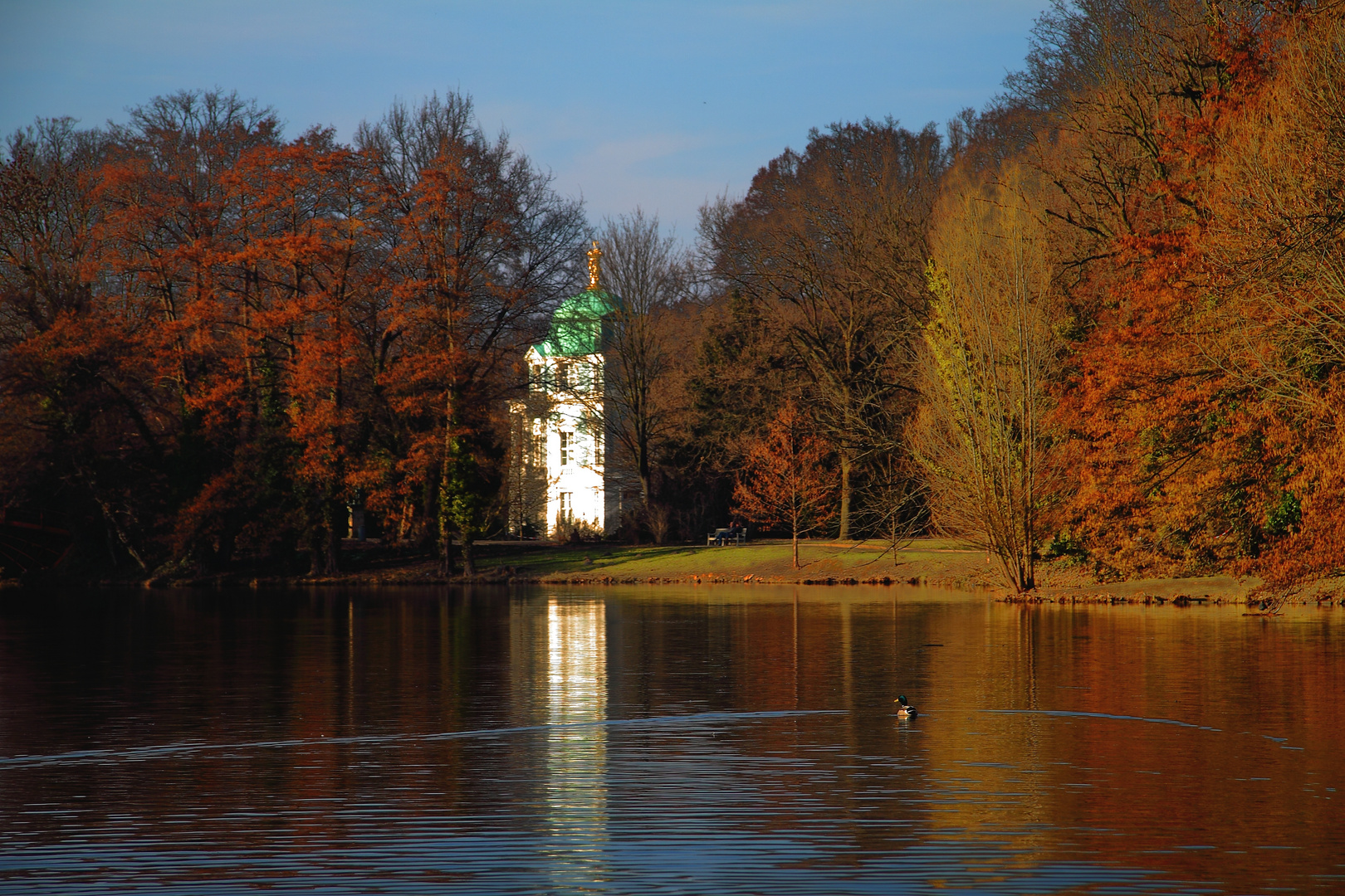 Sonnenuntergang am See