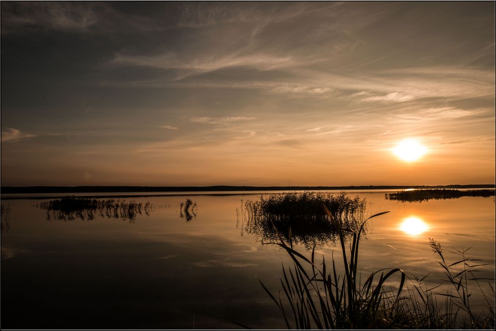 Sonnenuntergang am See