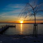 Sonnenuntergang am See