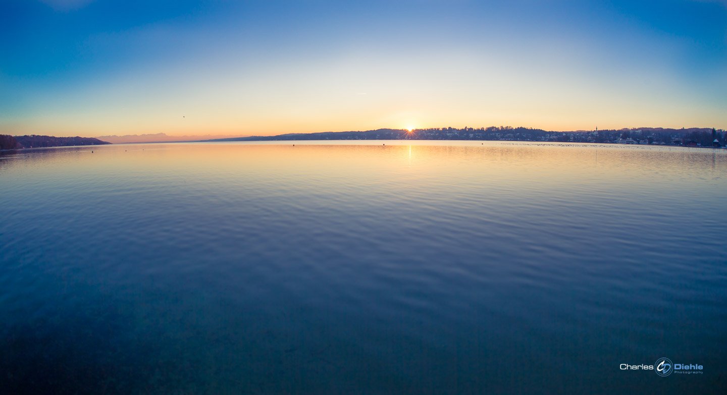 Sonnenuntergang am See