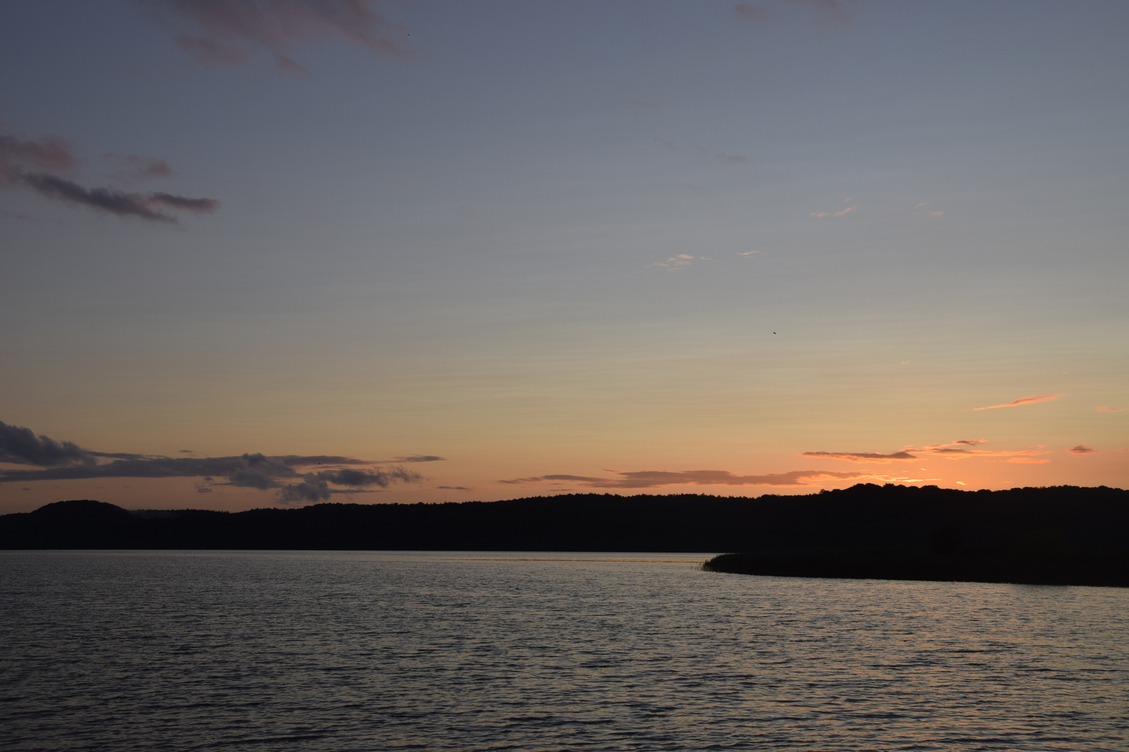 Sonnenuntergang am See