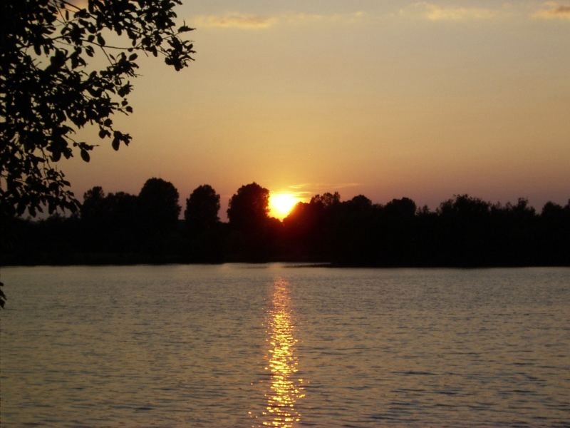 Sonnenuntergang am See