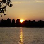 Sonnenuntergang am See