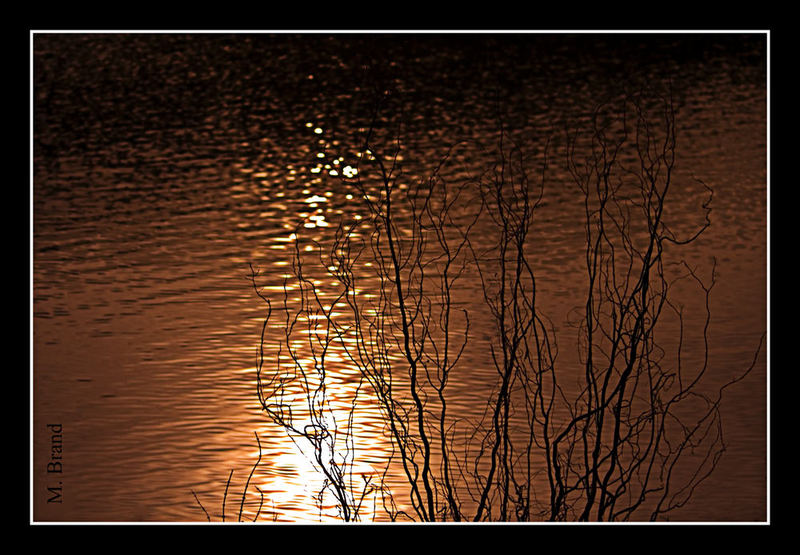 Sonnenuntergang am See