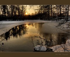 Sonnenuntergang am See