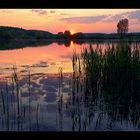 Sonnenuntergang am See