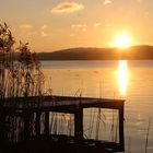 Sonnenuntergang am See