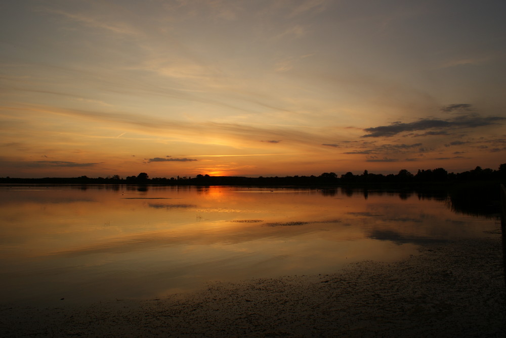 Sonnenuntergang am See