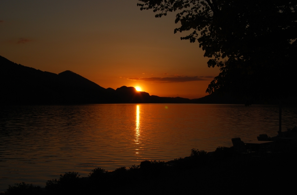 Sonnenuntergang am See