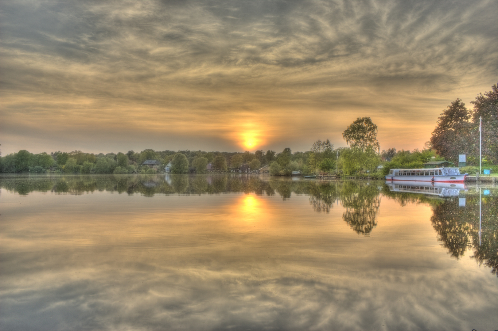 Sonnenuntergang am See