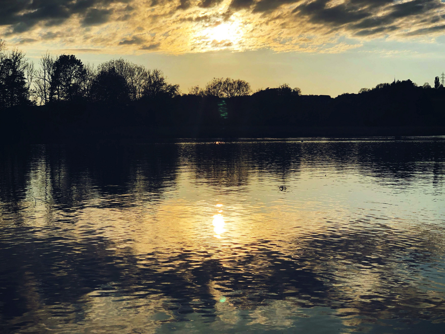 Sonnenuntergang am See