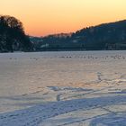 Sonnenuntergang am See