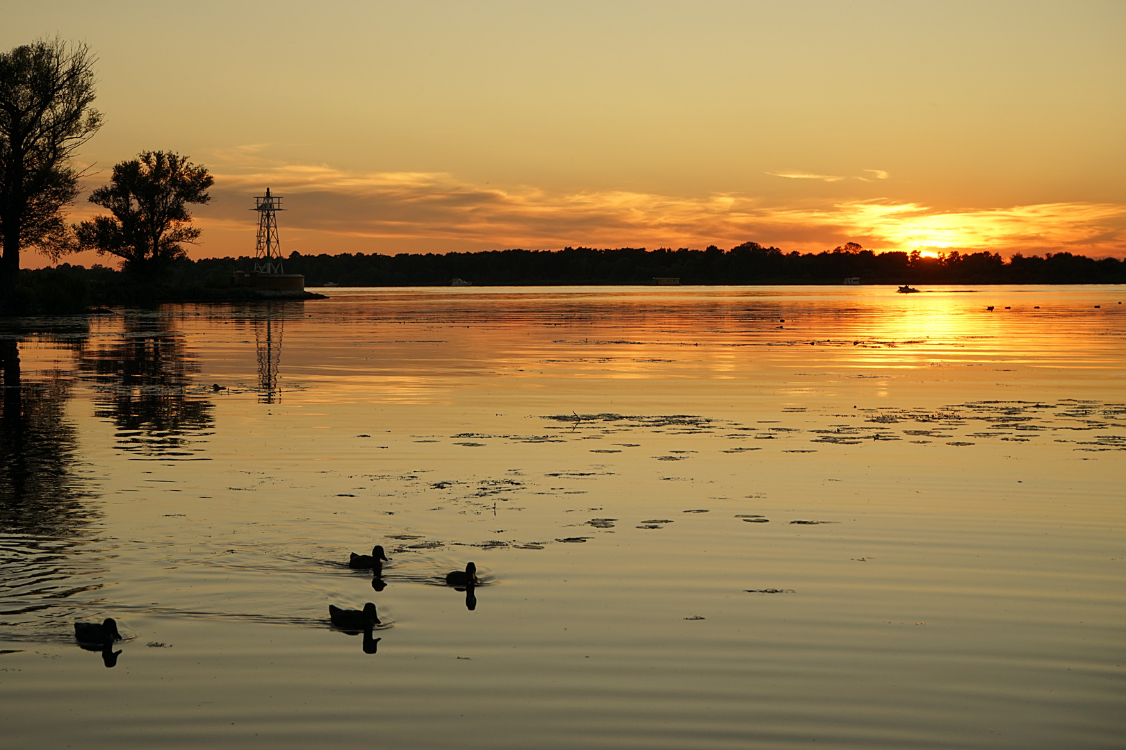 Sonnenuntergang am See