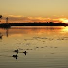 Sonnenuntergang am See