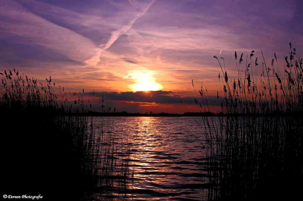 Sonnenuntergang am See