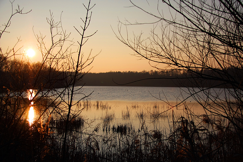 Sonnenuntergang am See