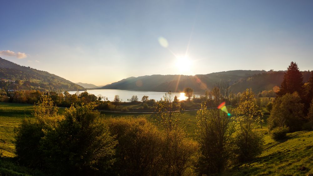 || Sonnenuntergang am See - Der Alpsee ||