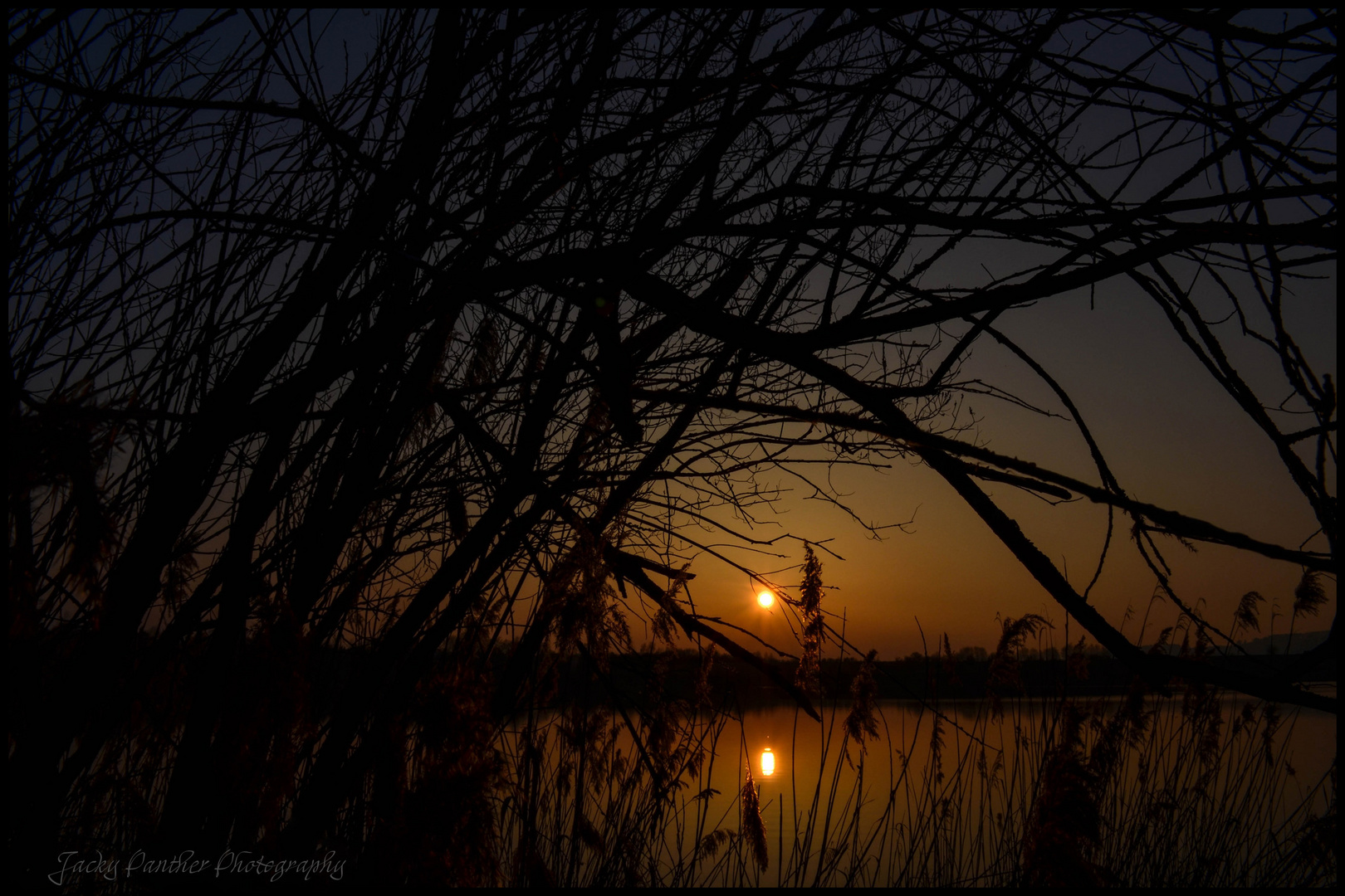 Sonnenuntergang am See