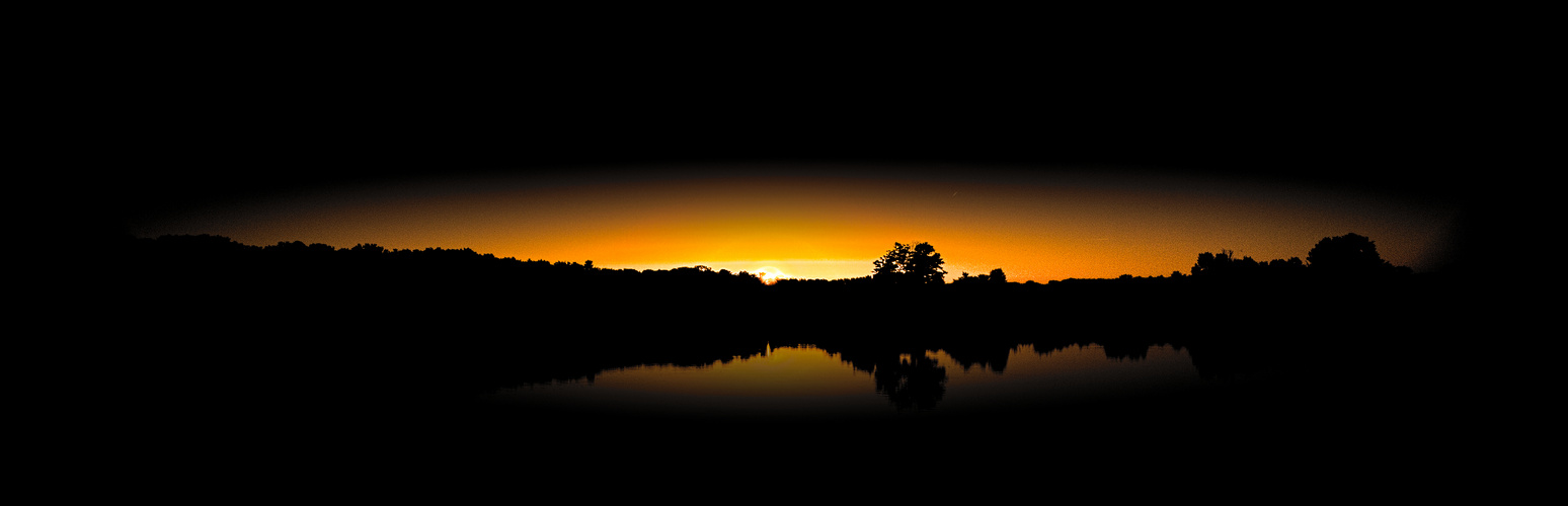 Sonnenuntergang am See