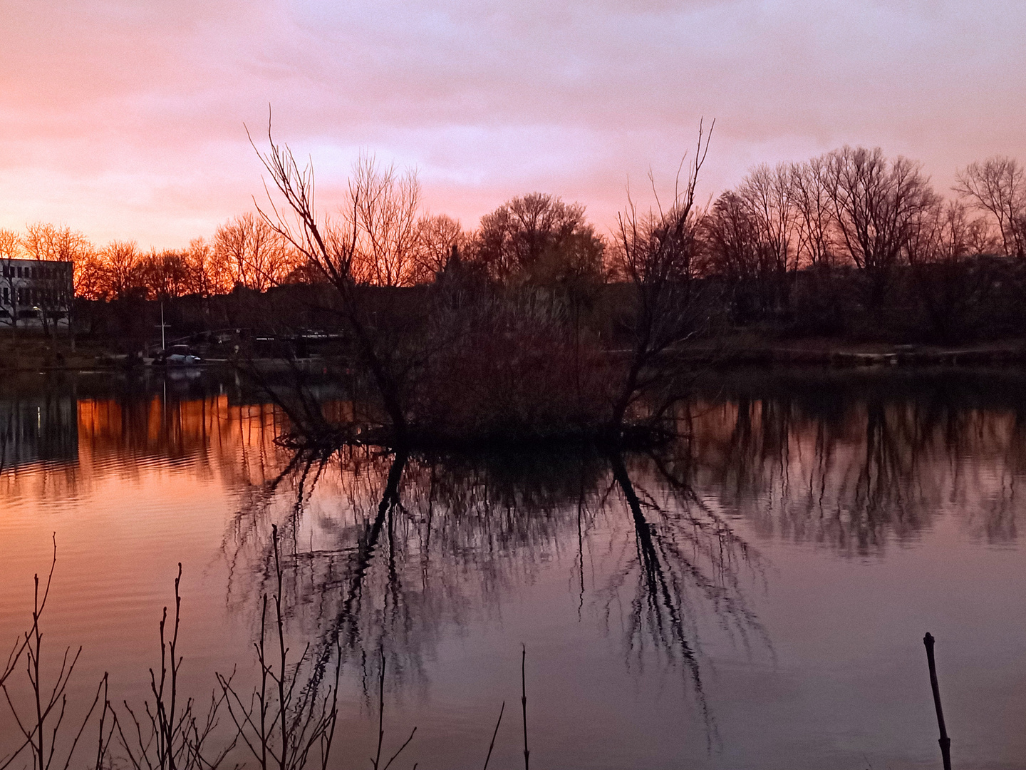 Sonnenuntergang am See