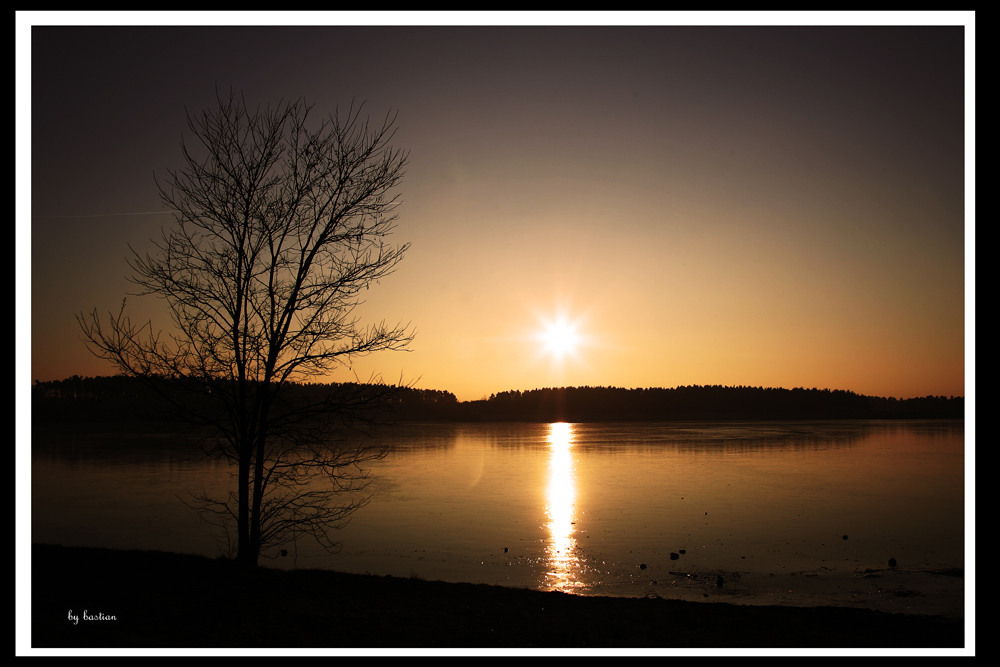 Sonnenuntergang am See