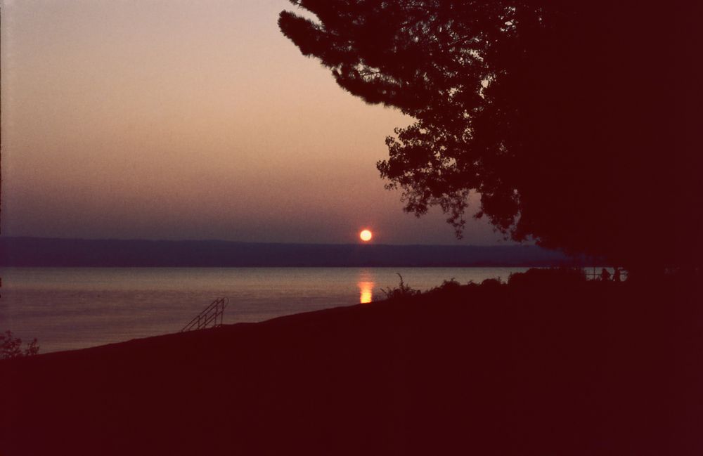 Sonnenuntergang am See von Bolsena (Lago di Bolsena)