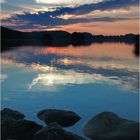 Sonnenuntergang am Seehamer See IV