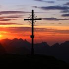 Sonnenuntergang am Seekogel