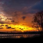 Sonnenuntergang am Selliner See