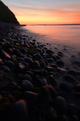 Sonnenuntergang am Selliner Strand I