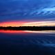 Sonnenuntergang am Shanon-River in Irland