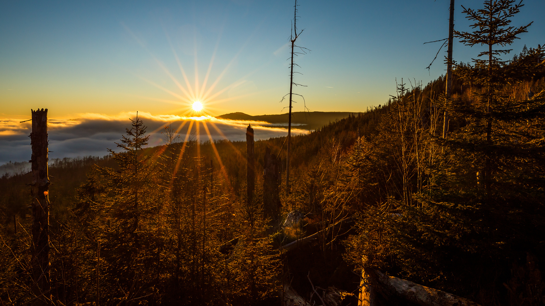 sonnenuntergang am siebensteinkopf