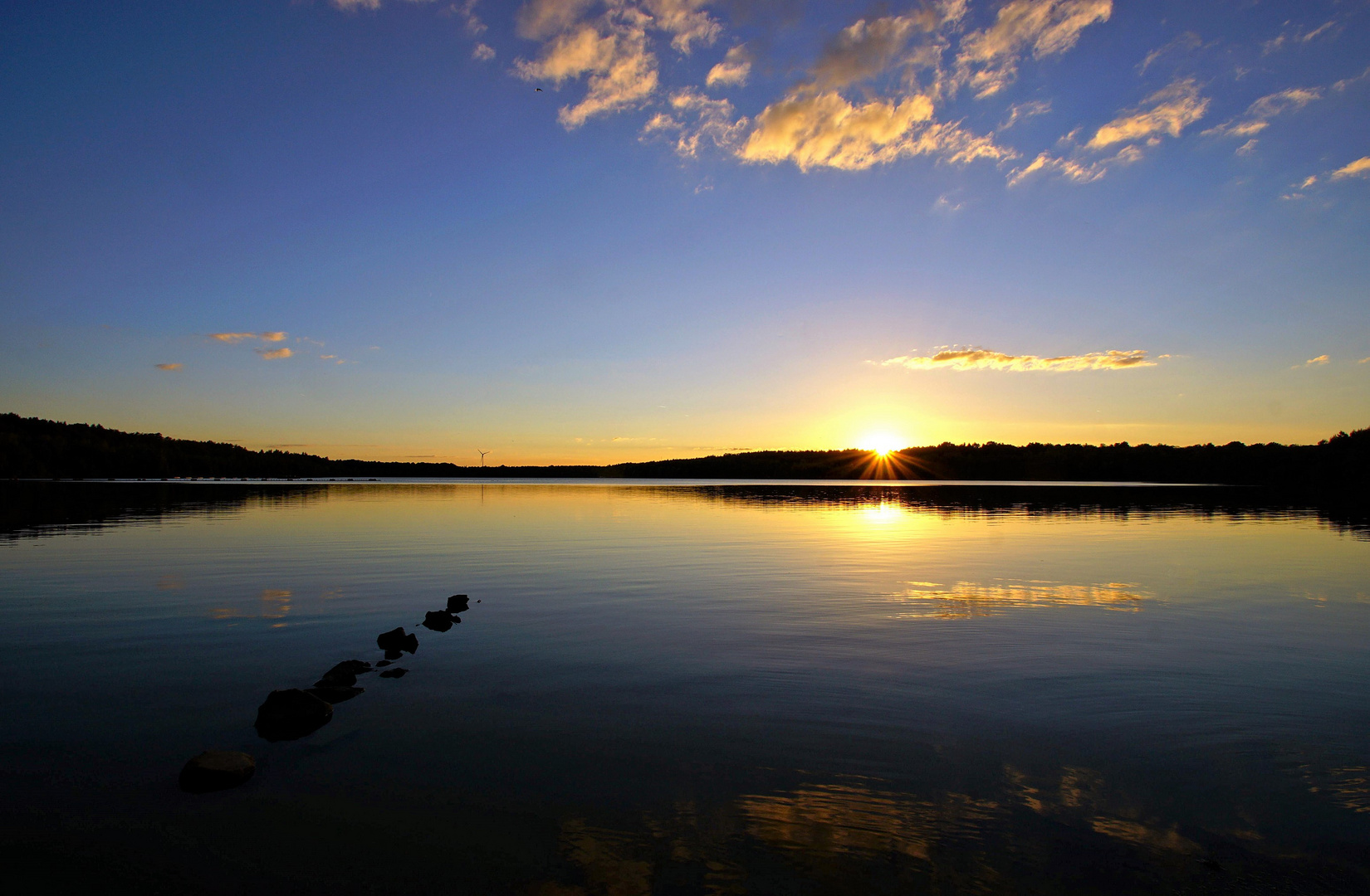 Sonnenuntergang am Silbersee lll...