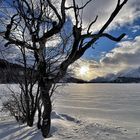 Sonnenuntergang am Silsersee