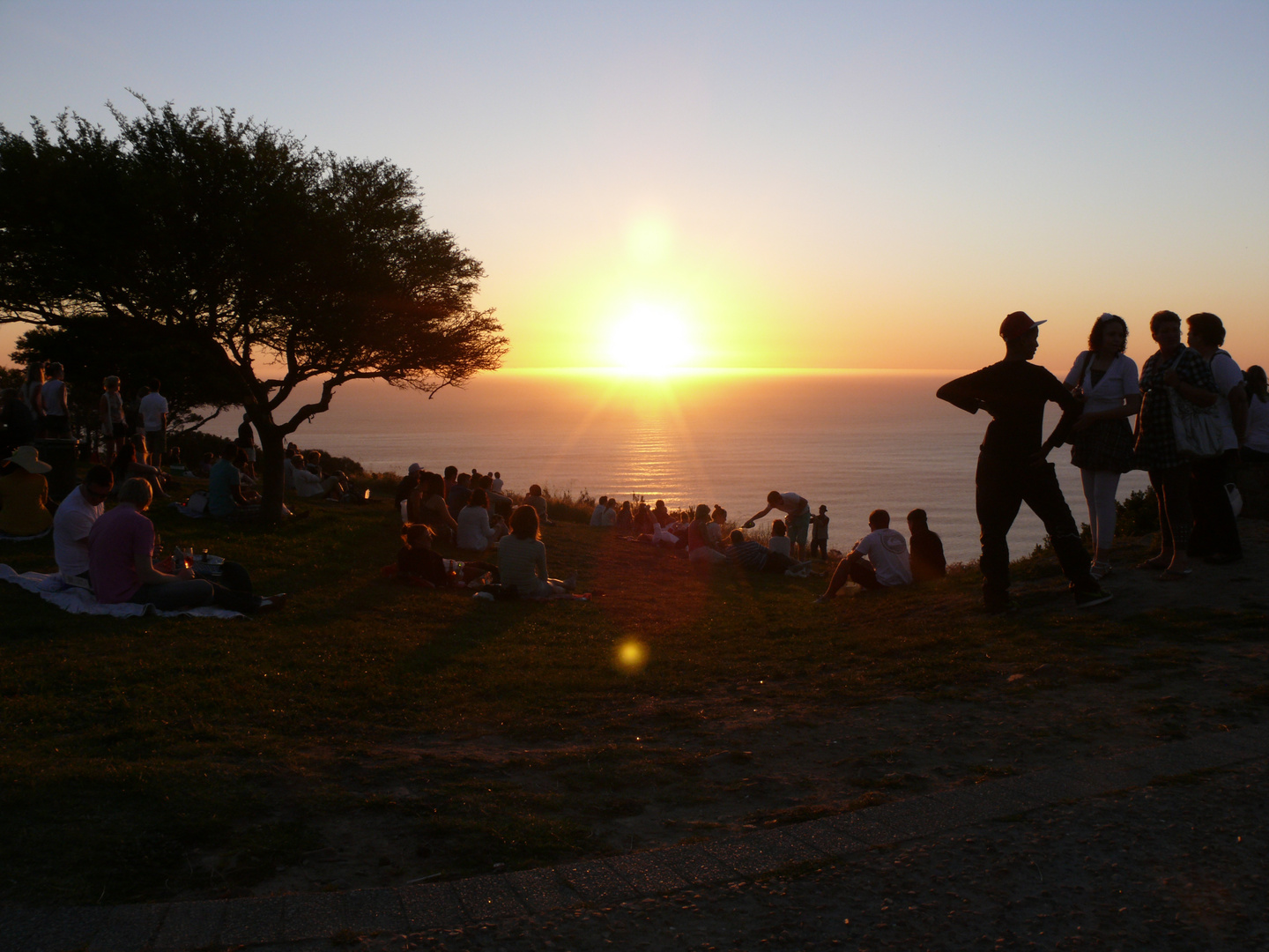 Sonnenuntergang am Singal Hill